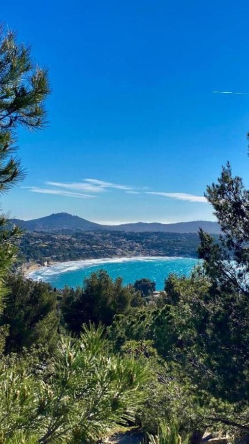 Vue Mer Panoramique - Grande Terrasse Et Piscine Bandol Exterior foto